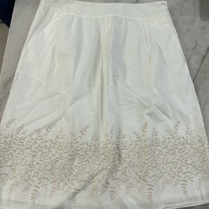 Talbots women’s skirt white size 10
